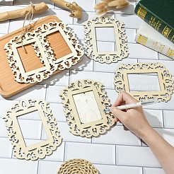 Деревянные большие подвески&nbsp;WOOD-CJC0019-12