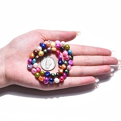 Нити из натурального культивированного пресноводного жемчуга&nbsp;PEAR-N014-07E