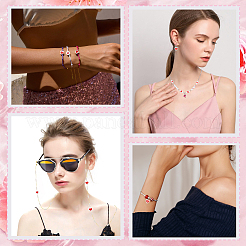 600 шт. Непрозрачные акриловые бусины&nbsp;OACR-PA0001-25