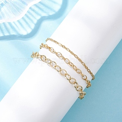 3шт. браслеты из нержавеющей стали 304&nbsp;BJEW-JB12456