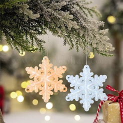 15 шт. светящиеся прозрачные акриловые бусины&nbsp;LACR-YW0001-06