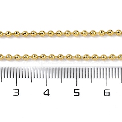 Ожерелья-цепочки из латуни с покрытием стойки для женщин&nbsp;NJEW-A035-04G-01