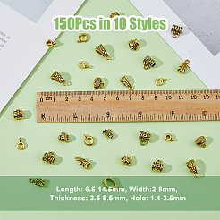 150 шт. 10 стильные тибетские поручни из сплава&nbsp;FIND-DC0004-78