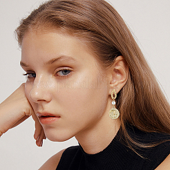 18 шт. 3 стиля латунных сережек-гвоздиков&nbsp;KK-BBC0018-60