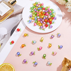 100шт. подвески из прозрачного акрила в виде тыквы&nbsp;PALLOY-ME00022