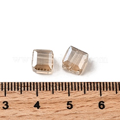 Гальваническим стеклянные бусины&nbsp;EGLA-G040-01A-PL03