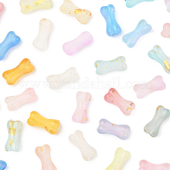 130 шт. 13-цветные градиентные прозрачные акриловые бусины&nbsp;OACR-FS0002-04