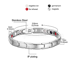 Браслеты из нержавеющей стали с цепочкой для часов в виде пантеры&nbsp;JB667A