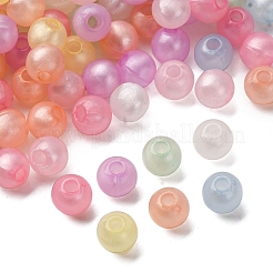 Светящиеся непрозрачные акриловые бусины&nbsp;OACR-G052-11B