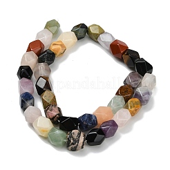 Природных драгоценных камней смешанного бисер нитей&nbsp;G-C220-B01-9x11mm