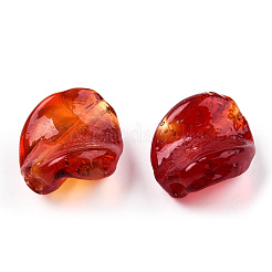 Прозрачные бусины лэмпворк ручной работы&nbsp;LAMP-T011-17-B01