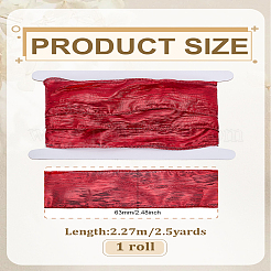 2.5 ярд полиэфирной плиссированной ленты&nbsp;OCOR-LP0003-26