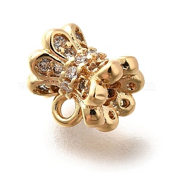 Латунные поручни из кубического циркония с микропаве&nbsp;KK-M318-26G