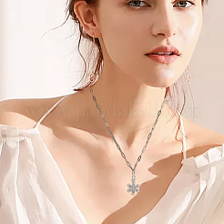 10 шт. 667 нержавеющая сталь цепочка-скрепка ожерелье&nbsp;NJEW-BBC0001-48A-P