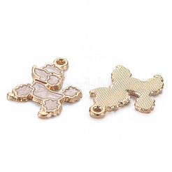 Подвески из эмали и сплава&nbsp;ENAM-N055-013A-NR