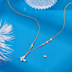 10 шт. 925 подвески-коннектора из стерлингового серебра с микропаве из прозрачного кубического циркония&nbsp;STER-PH0004-14