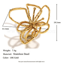 Кольца-манжеты из нержавеющей стали 304 для женщин&nbsp;FS-WGCCCF7-01