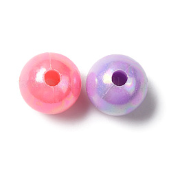 Непрозрачные акриловые бусины&nbsp;MACR-F074-10