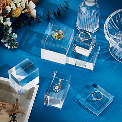 6 шт. 6-х стилевых акриловых подставок для ювелирных изделий&nbsp;ODIS-OC0001-90