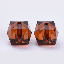 Прозрачные акриловые бусины&nbsp;TACR-Q259-10mm-V60