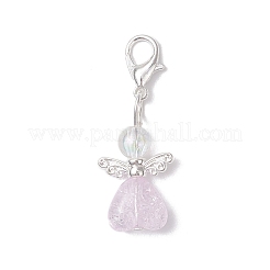 Подвеска в виде ангела из прозрачного акрила&nbsp;HJEW-JM04525