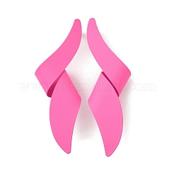 Серьги-гвоздики из сплава с закрученной головкой&nbsp;LS-EJEW-K304-05