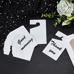 Полипропиленовые пластиковые подвесные дверные ручки вешалки&nbsp;LS-DIY-WH0364-002