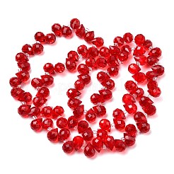 Прозрачные стеклянные бусины&nbsp;GLAA-Z017-01D