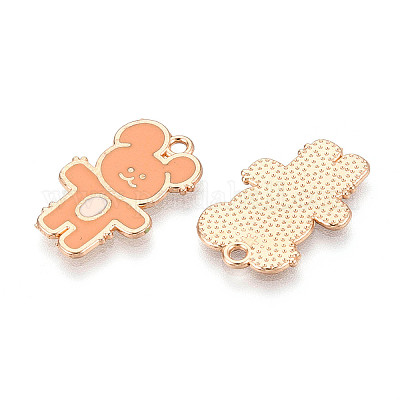 Подвески из сплава и эмали ENAM-T021-37A-G-1