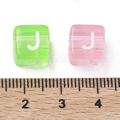 Прозрачные акриловые бусины&nbsp;MACR-K365-07J-1