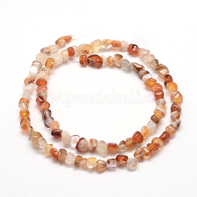 Крашеные природные сердолика бусы пряди&nbsp;G-F465-22-1