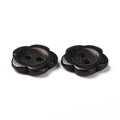 Пуговицы из смолы&nbsp;RESI-D031-15mm-02-1