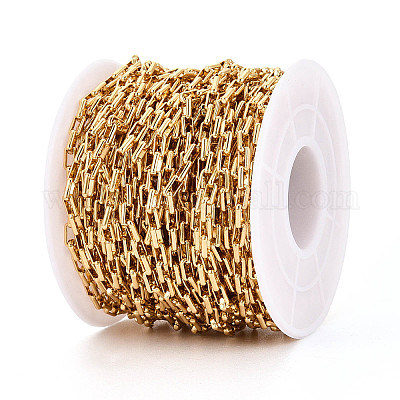 Латунные прямоугольные цепи&nbsp;CHC-T018-49G-1