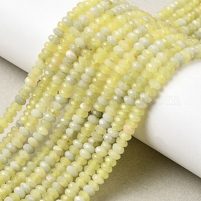 Натуральные нефритовые бусины&nbsp;G-G343-A06-2x4mm-1