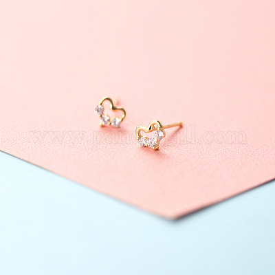 Серьги-гвоздики из циркония&nbsp;FS-WGE47D1-04-1