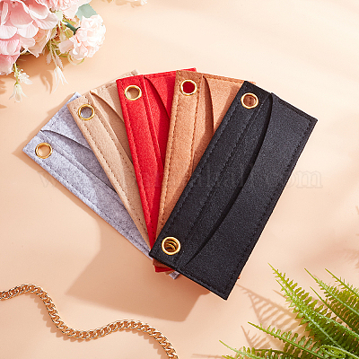 5 шт. 5-цветный шерстяной фетровый органайзер для кошелька&nbsp;FIND-WR0007-40B-1