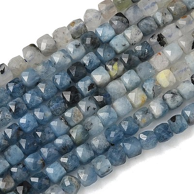 Природные Аквамарин бисер нитей&nbsp;G-B088-E10-04-1