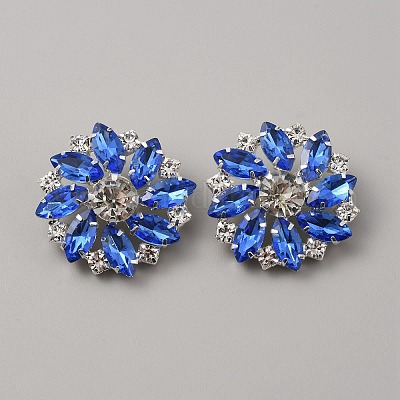 Кнопки из латуни с 1 отверстием&nbsp;LS-BUTT-WH0028-51D-1