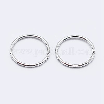 925 открытое кольцо из серебра с родиевым покрытием STER-F036-02P-0.9x5mm-1