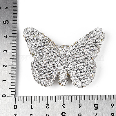 Бусины из полимерной глины ручной работы в форме бабочки&nbsp;CLAY-T023-23C-1