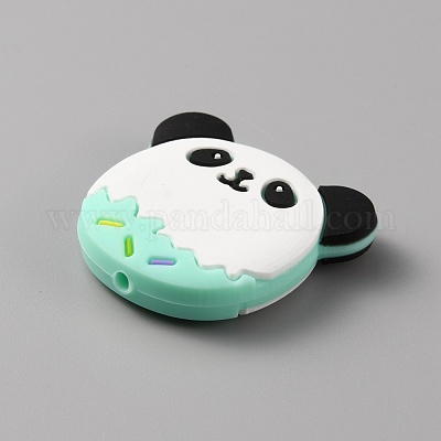 Силиконовые бусины&nbsp;SIL-WH0001-26B-1