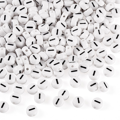 500шт акриловые бусины&nbsp;SACR-TA0001-55I-1
