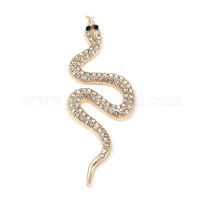 Сплав со стразами ювелирный аксессуар&nbsp;LS-PALLOY-R156-01G-02-1