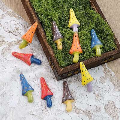 Ручной работы фарфора большие кулоны&nbsp;PORC-I030-04-1