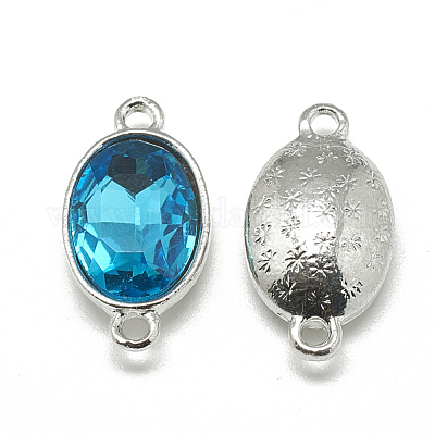 Соединители звеньев сплава стекла&nbsp;PALLOY-T045-10x14mm-12-1