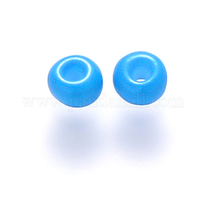 6/0 стеклянная краска для выпечки круглых бусин&nbsp;SEED-S036-01C-11-1