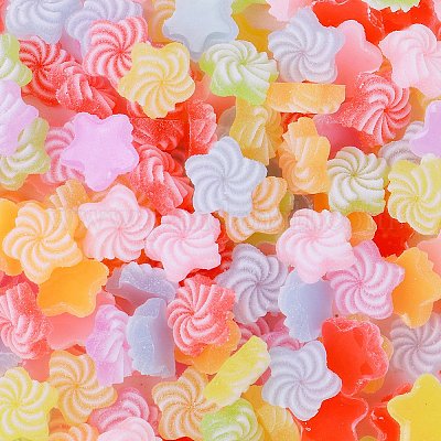 Кабошоны из вихревой смолы&nbsp;RESI-H034-06A-1