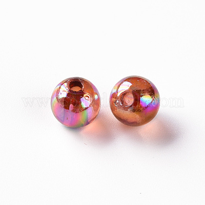 Прозрачные акриловые бусины MACR-S370-B8mm-765-1