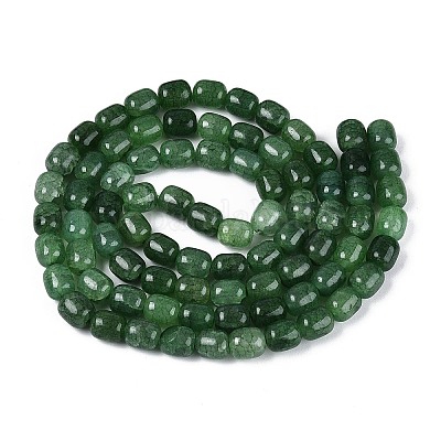 Выпечки нарисованные потрескивание стеклянные бусины пряди&nbsp;DGLA-N019-01B-14-1