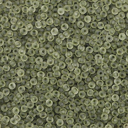 Стеклянный бисер матового цвета&nbsp;PW-WG88870-17-1